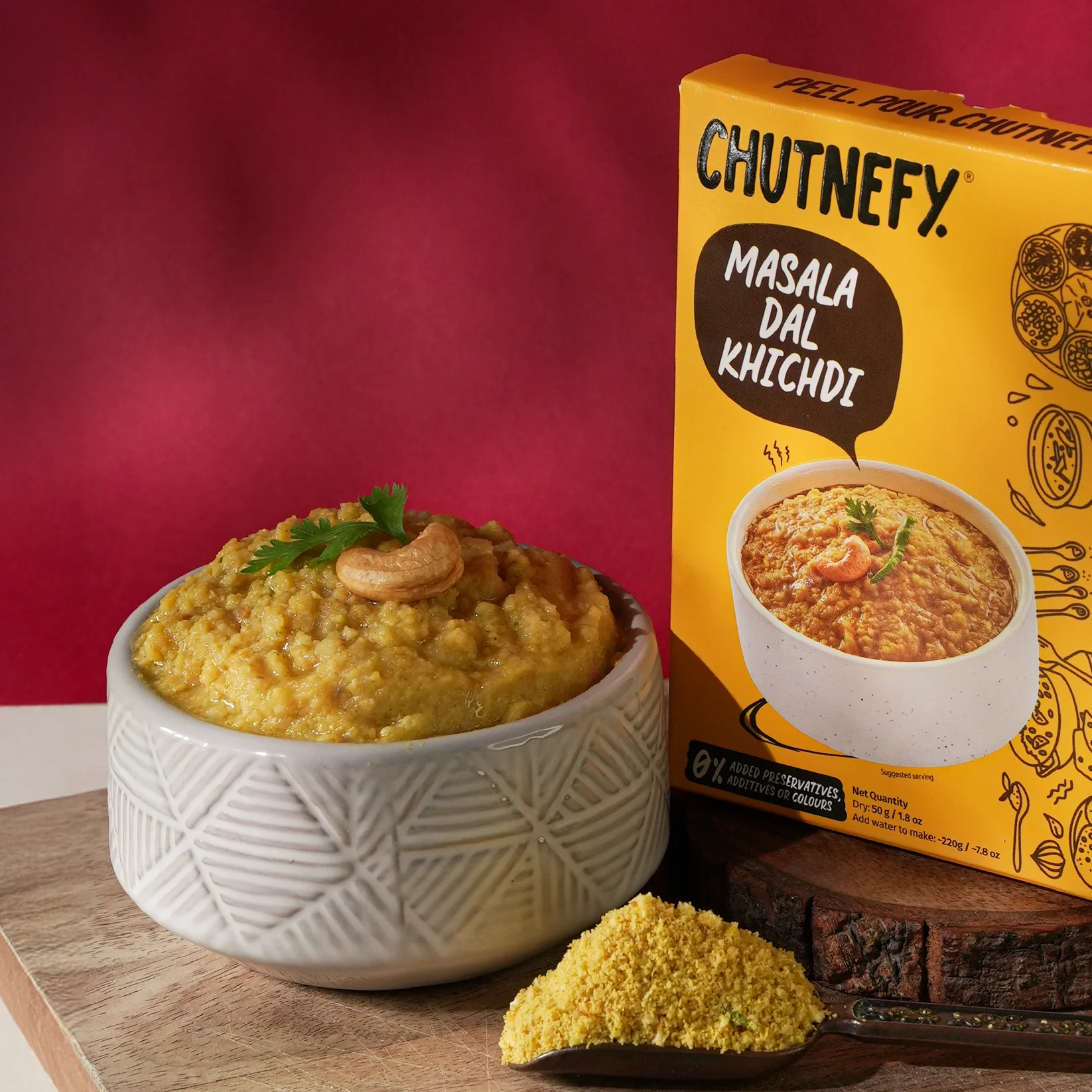 Chutnefy masala dal khichdi