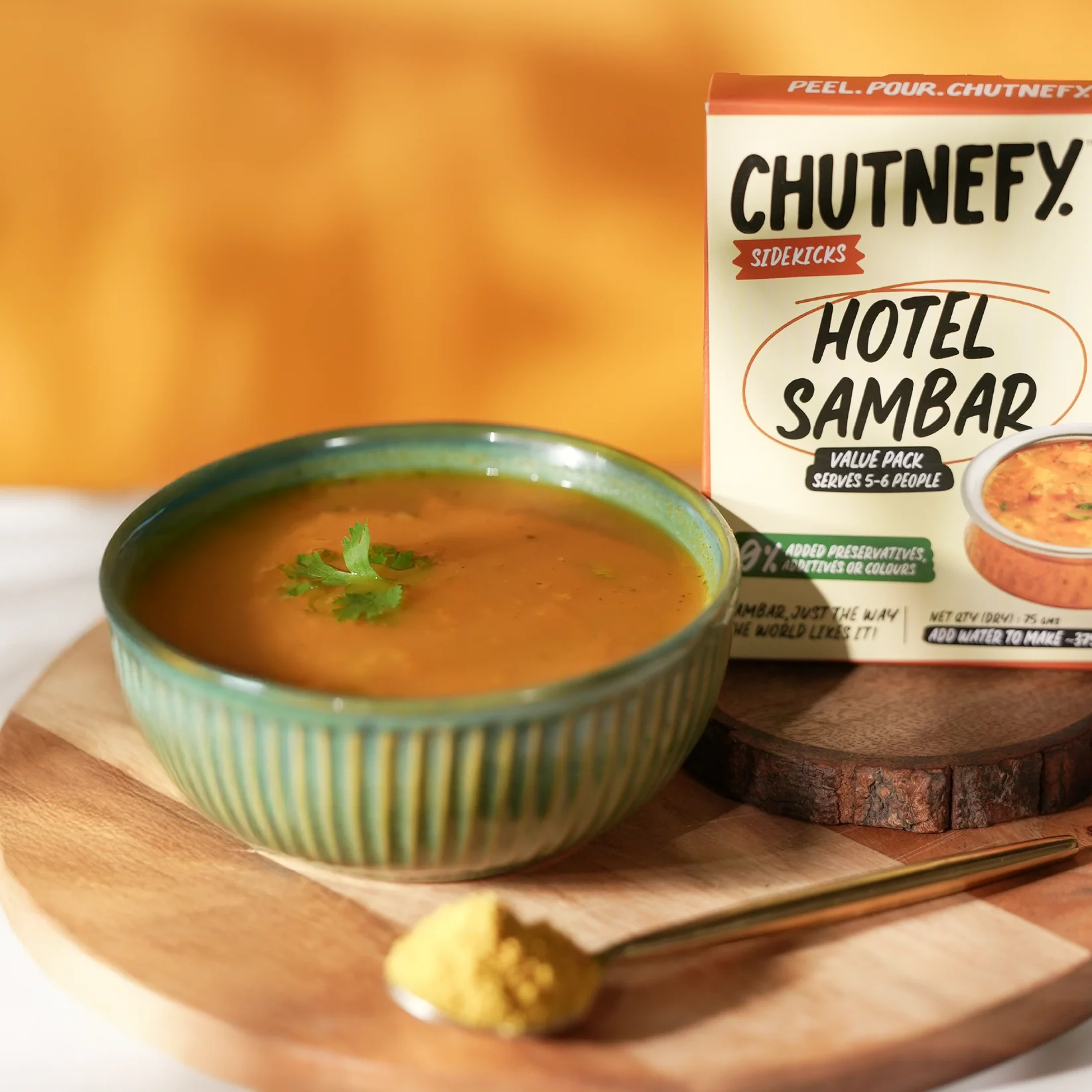 Chutnefy hotel-style sambar
